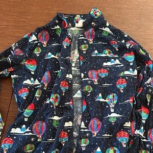 Colorful Hot Air Balloon Print Shirt